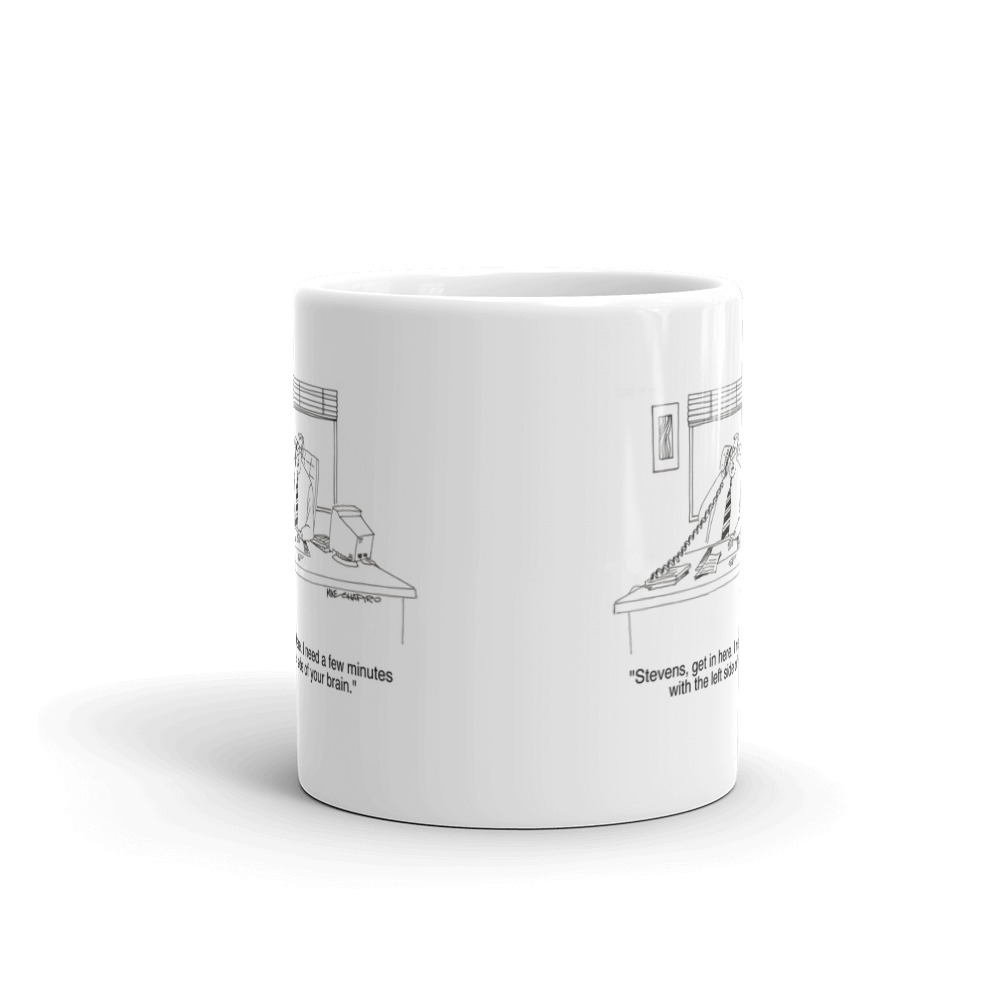 White Glossy Mug