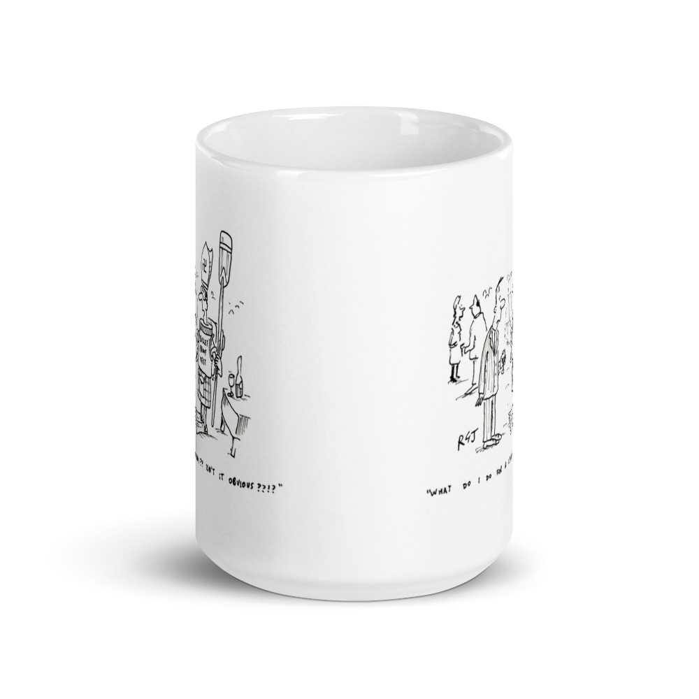 White Glossy Mug