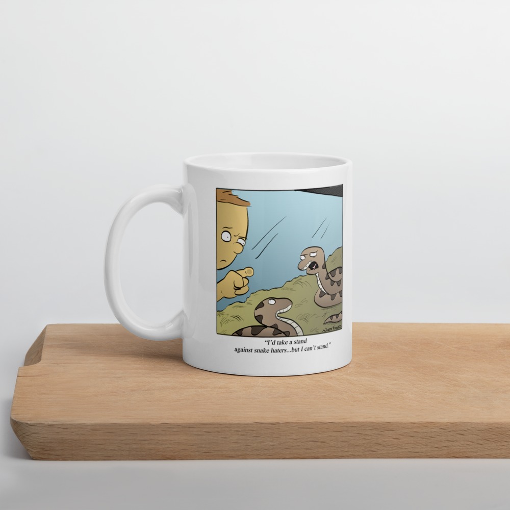 White Glossy Mug