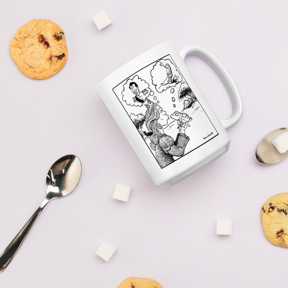White Glossy Mug