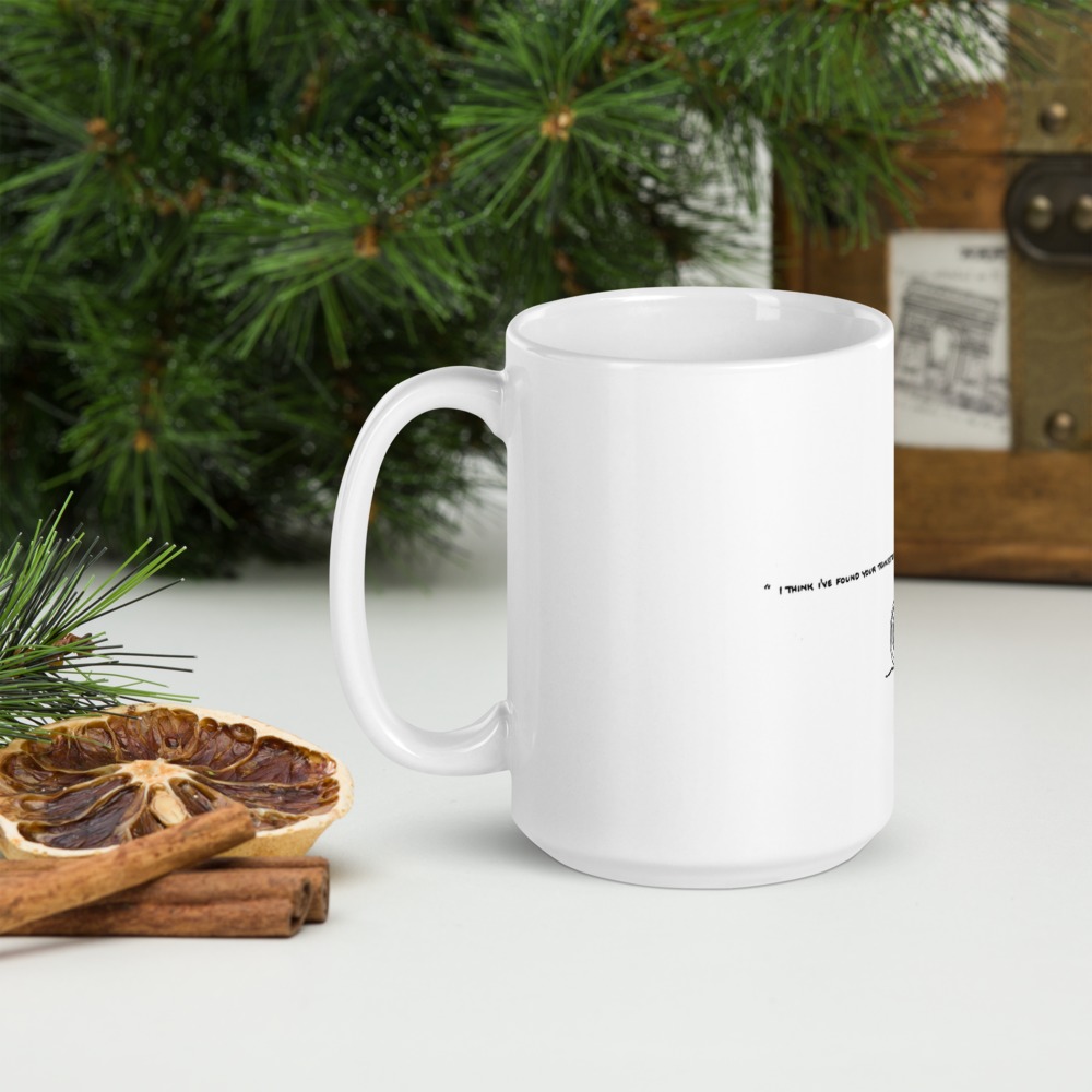 White Glossy Mug