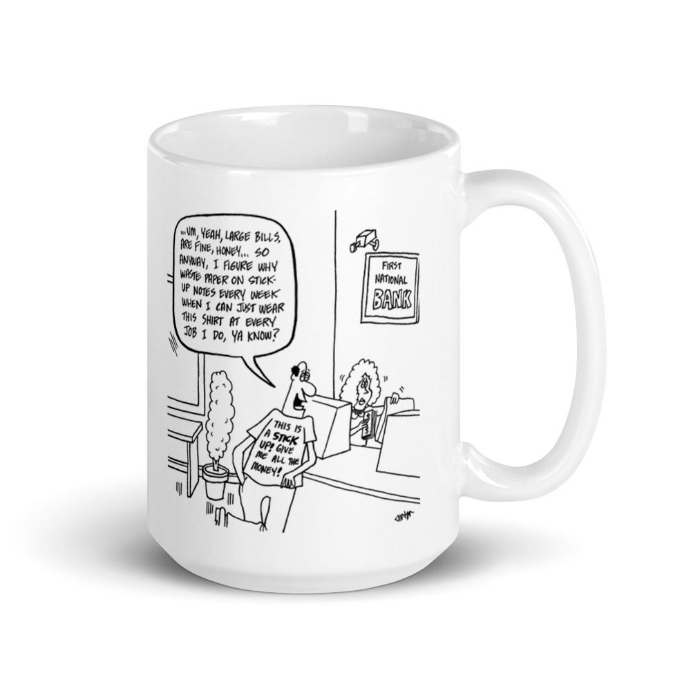 White Glossy Mug
