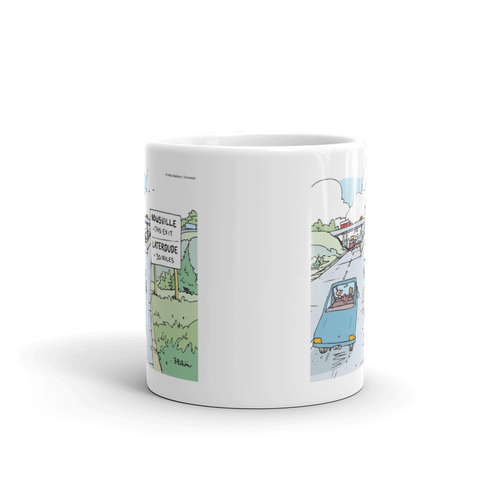 White Glossy Mug