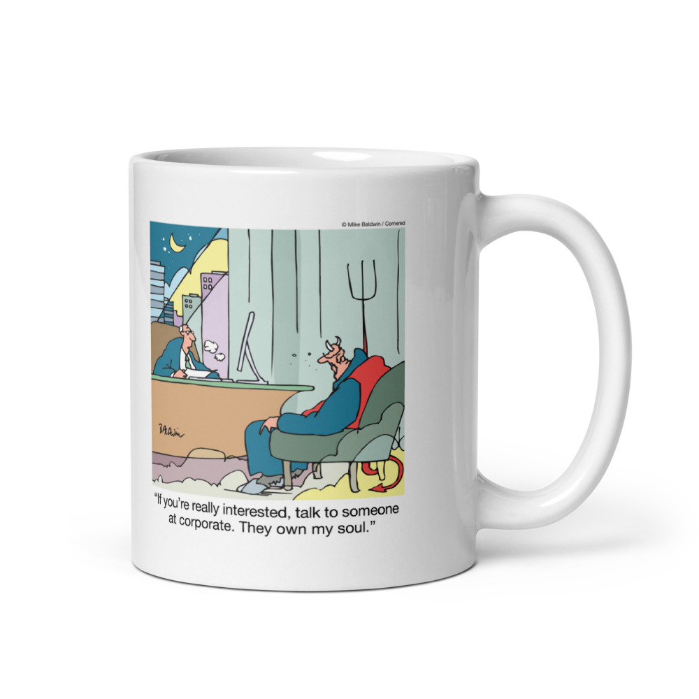 White Glossy Mug