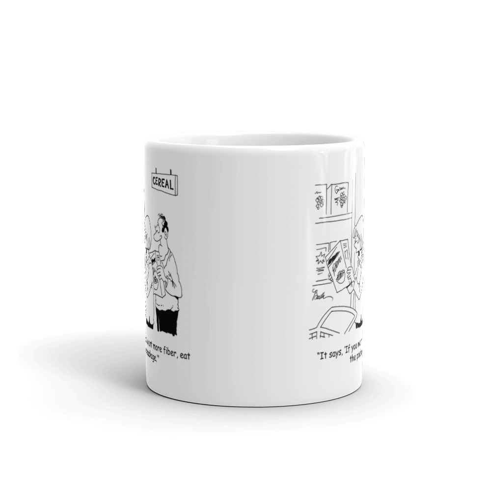 White Glossy Mug