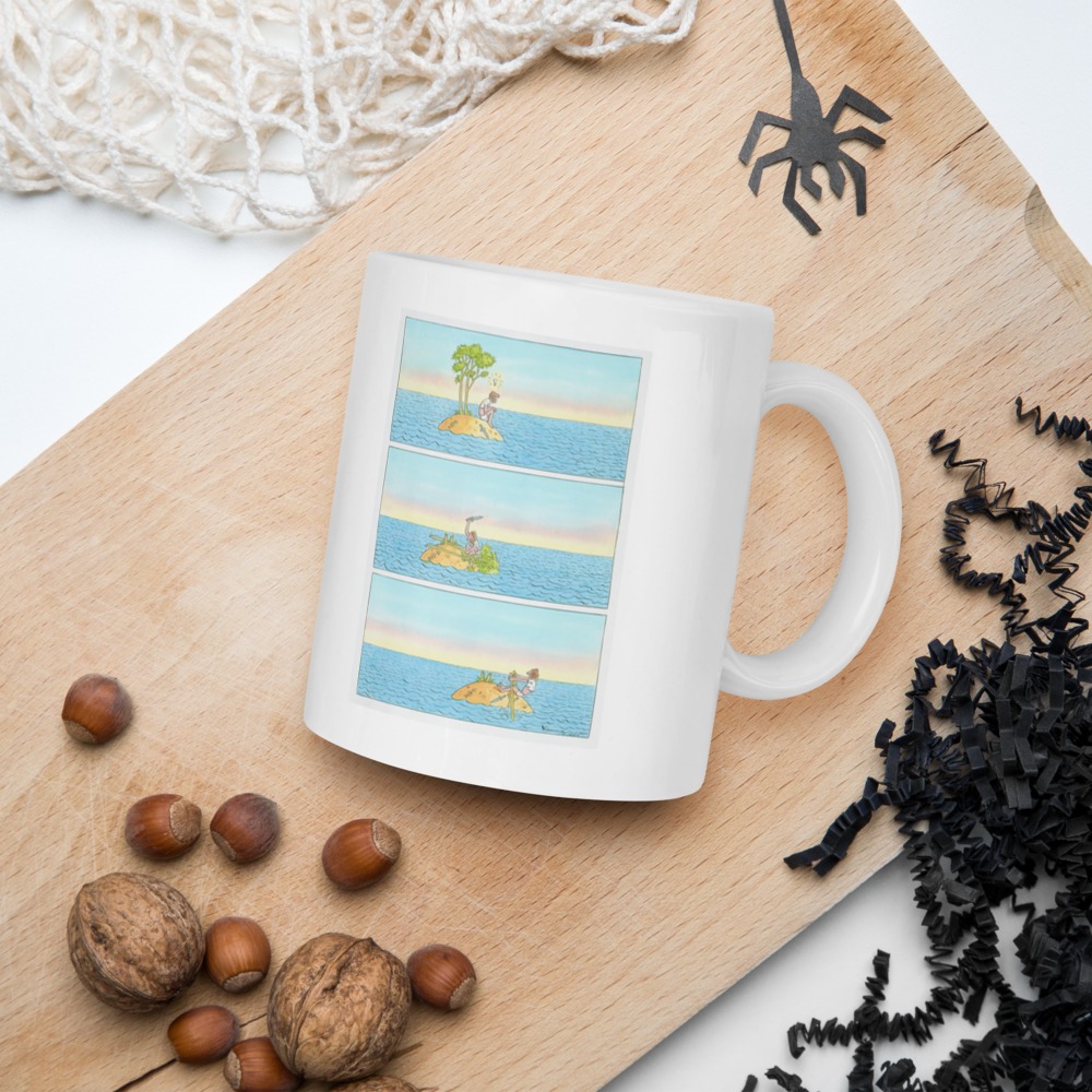 White Glossy Mug