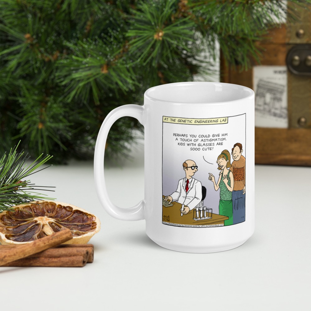 White Glossy Mug