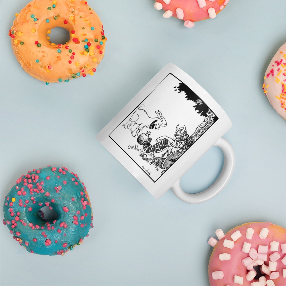 White Glossy Mug
