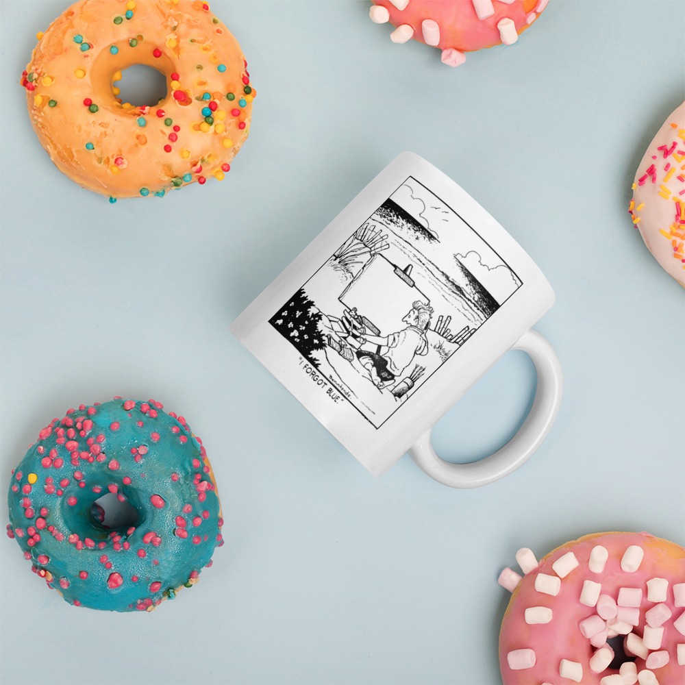 White Glossy Mug