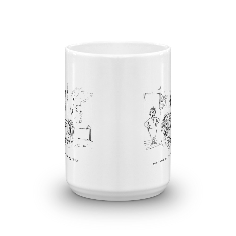 White Glossy Mug