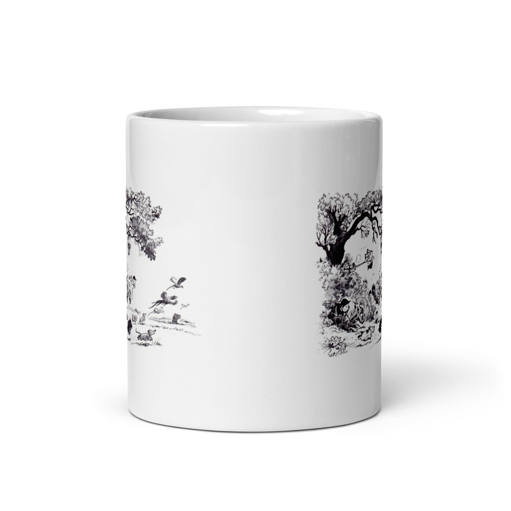 White Glossy Mug