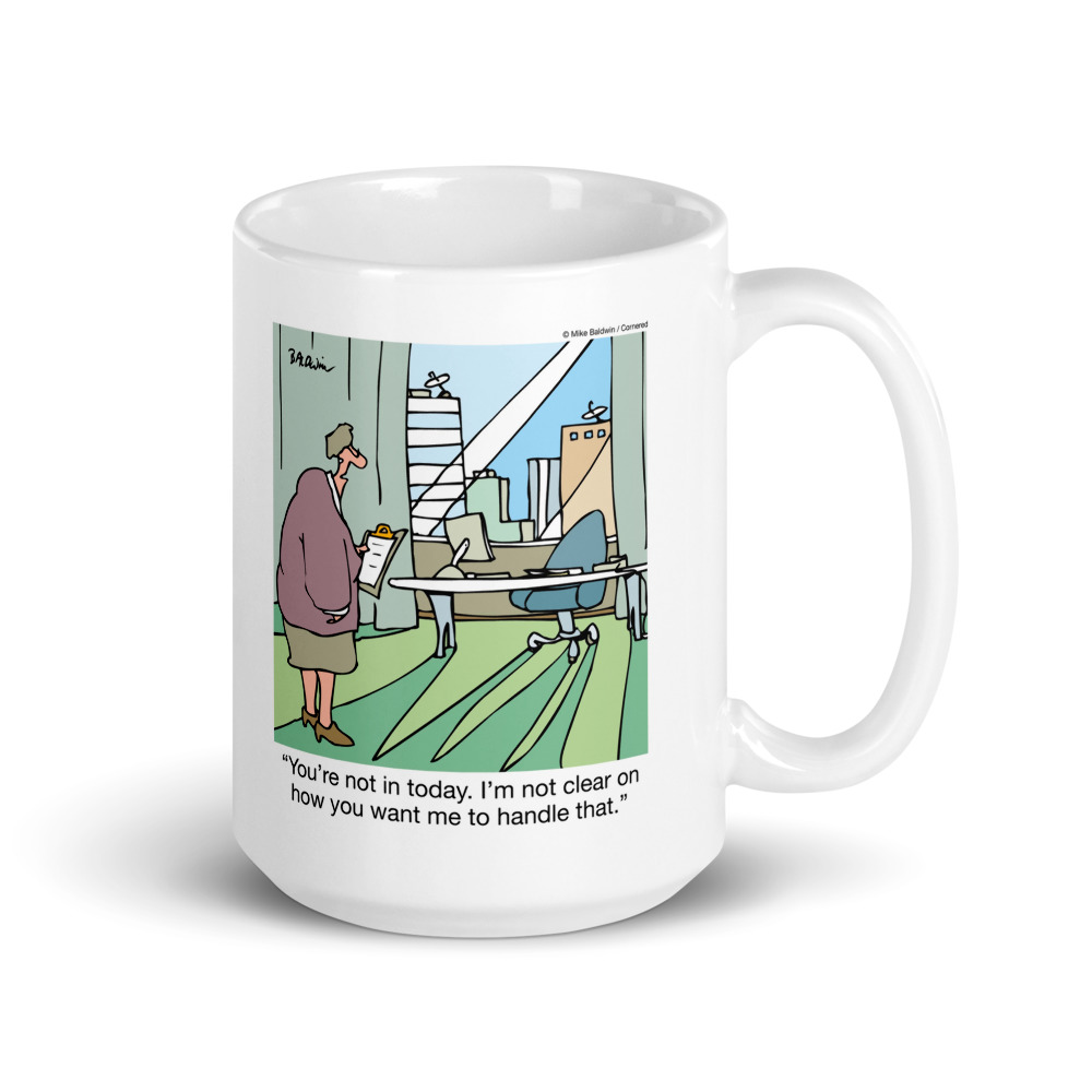 White Glossy Mug