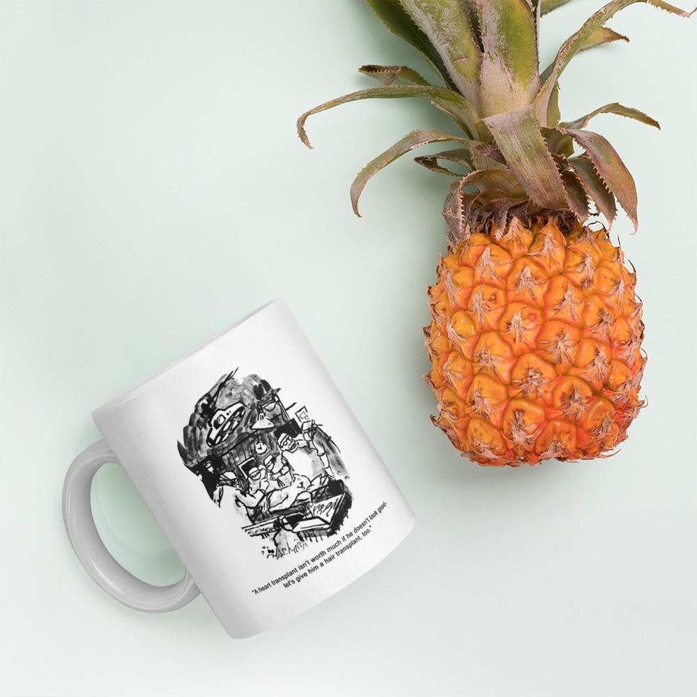 White Glossy Mug