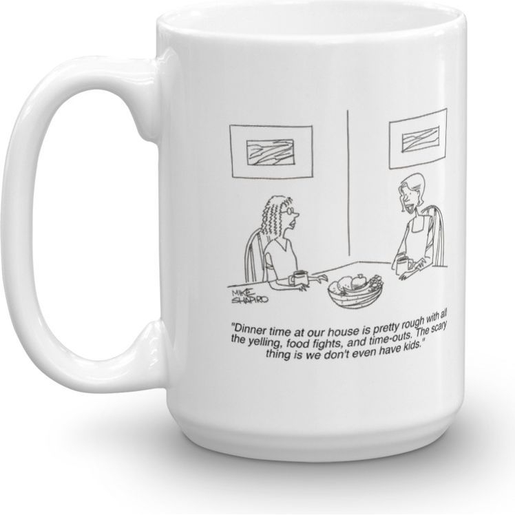 White Glossy Mug