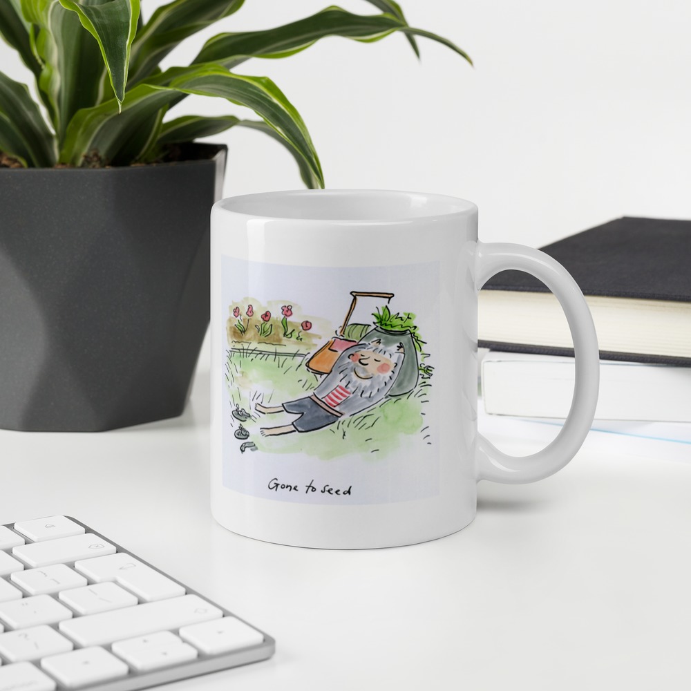 White Glossy Mug