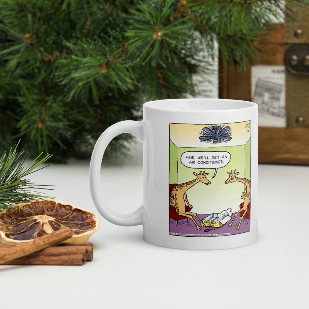 White Glossy Mug