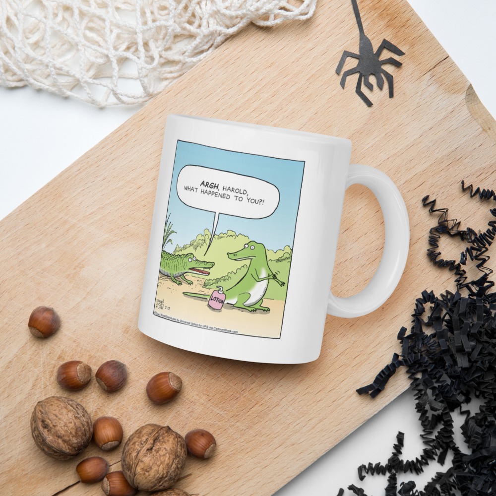 White Glossy Mug
