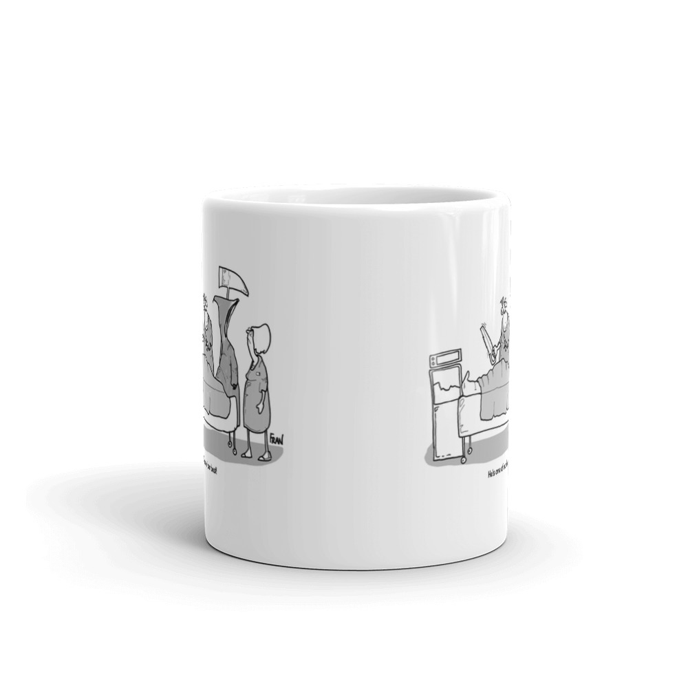 White Glossy Mug