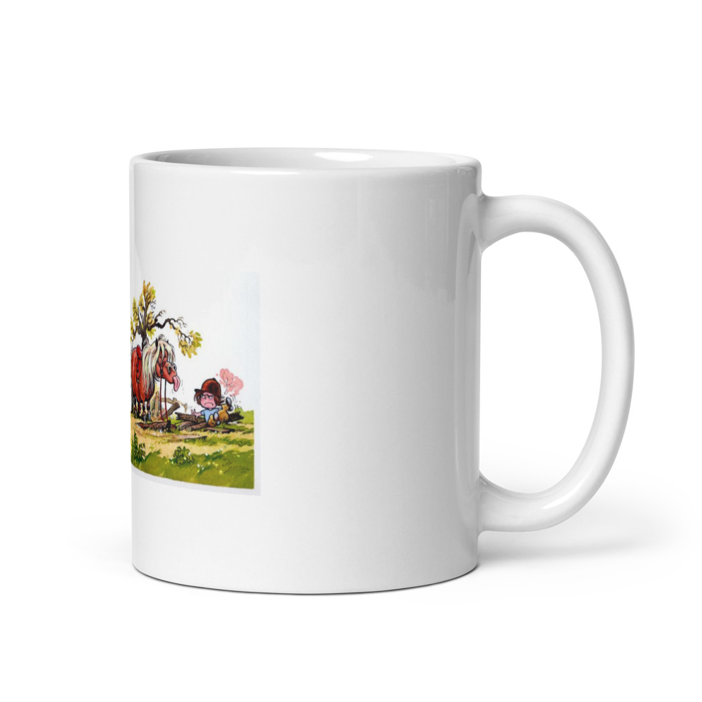 White Glossy Mug