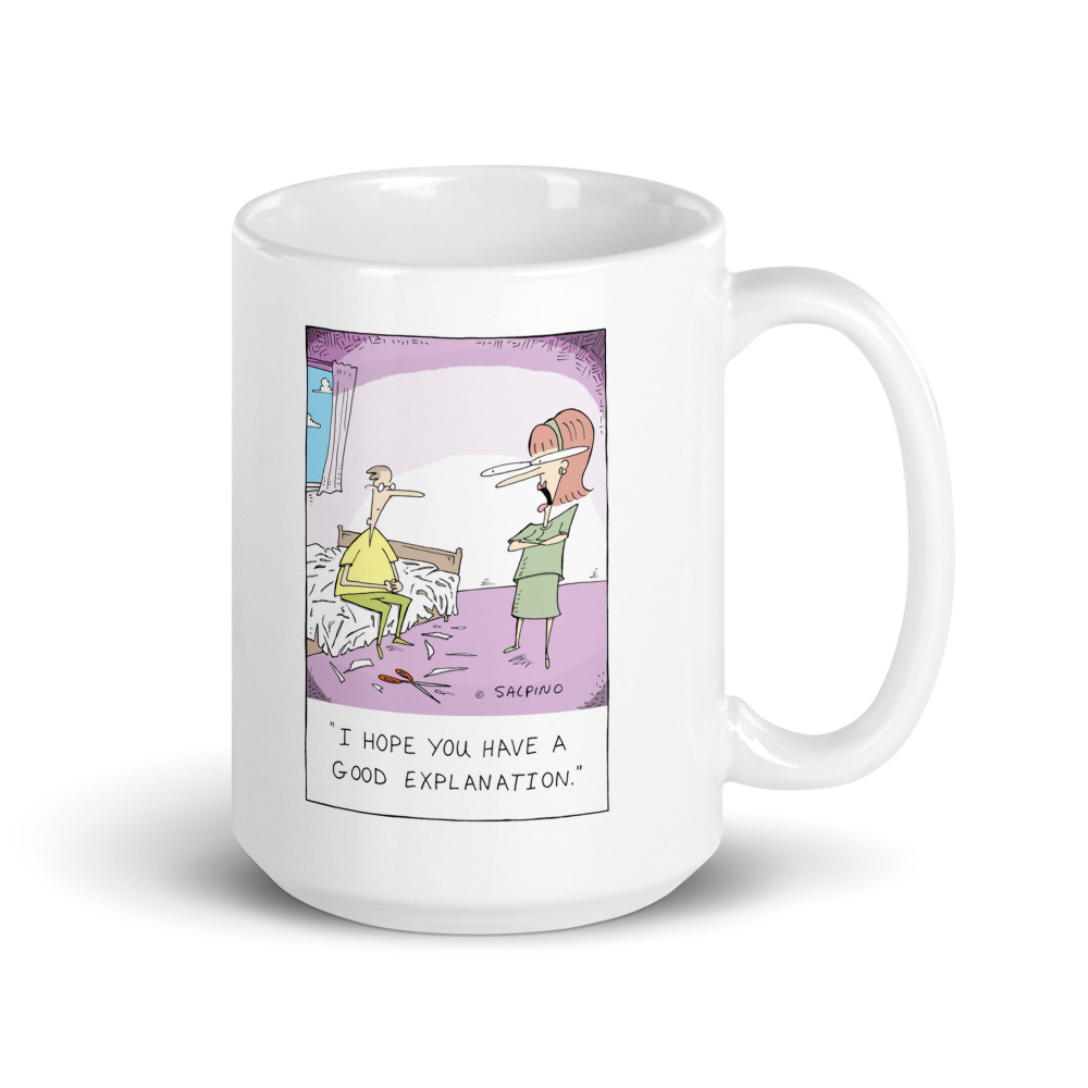 White Glossy Mug