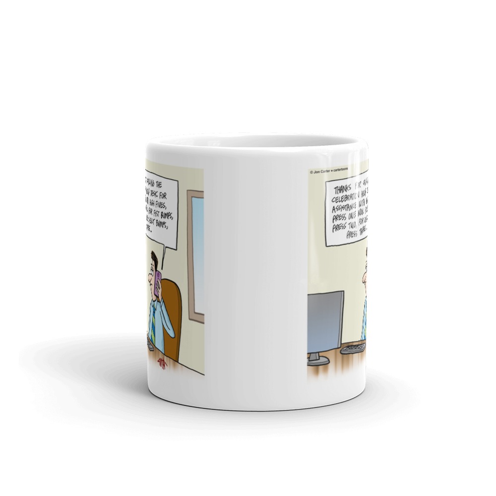White Glossy Mug