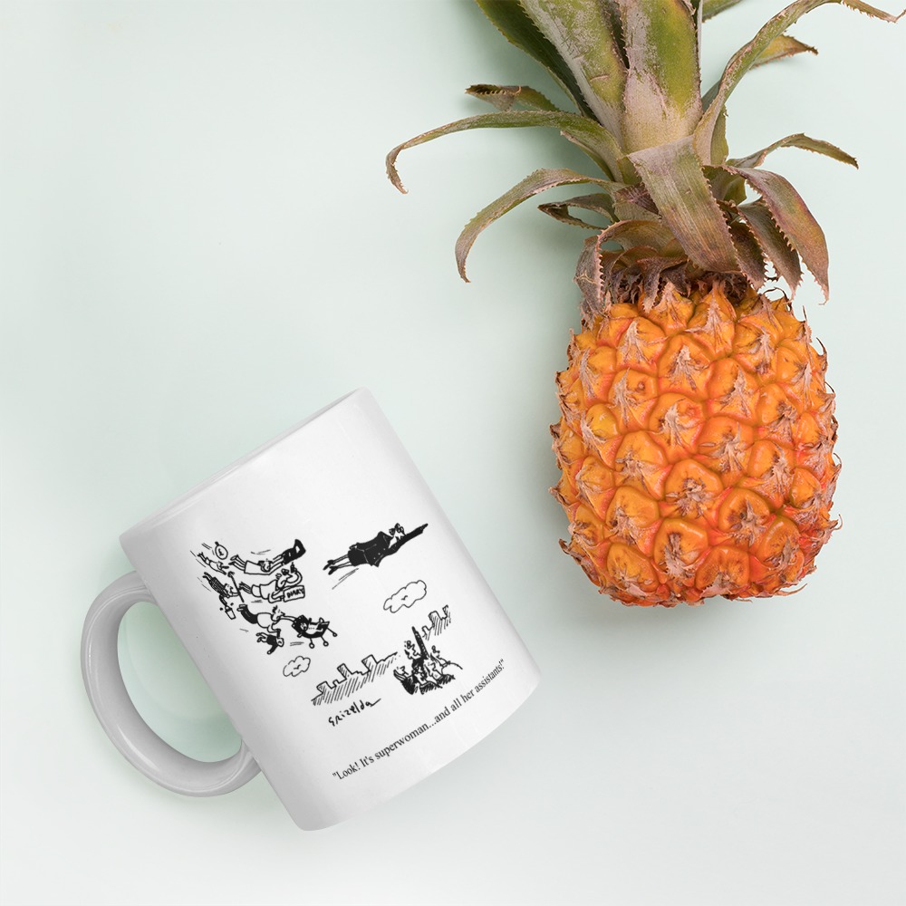White Glossy Mug