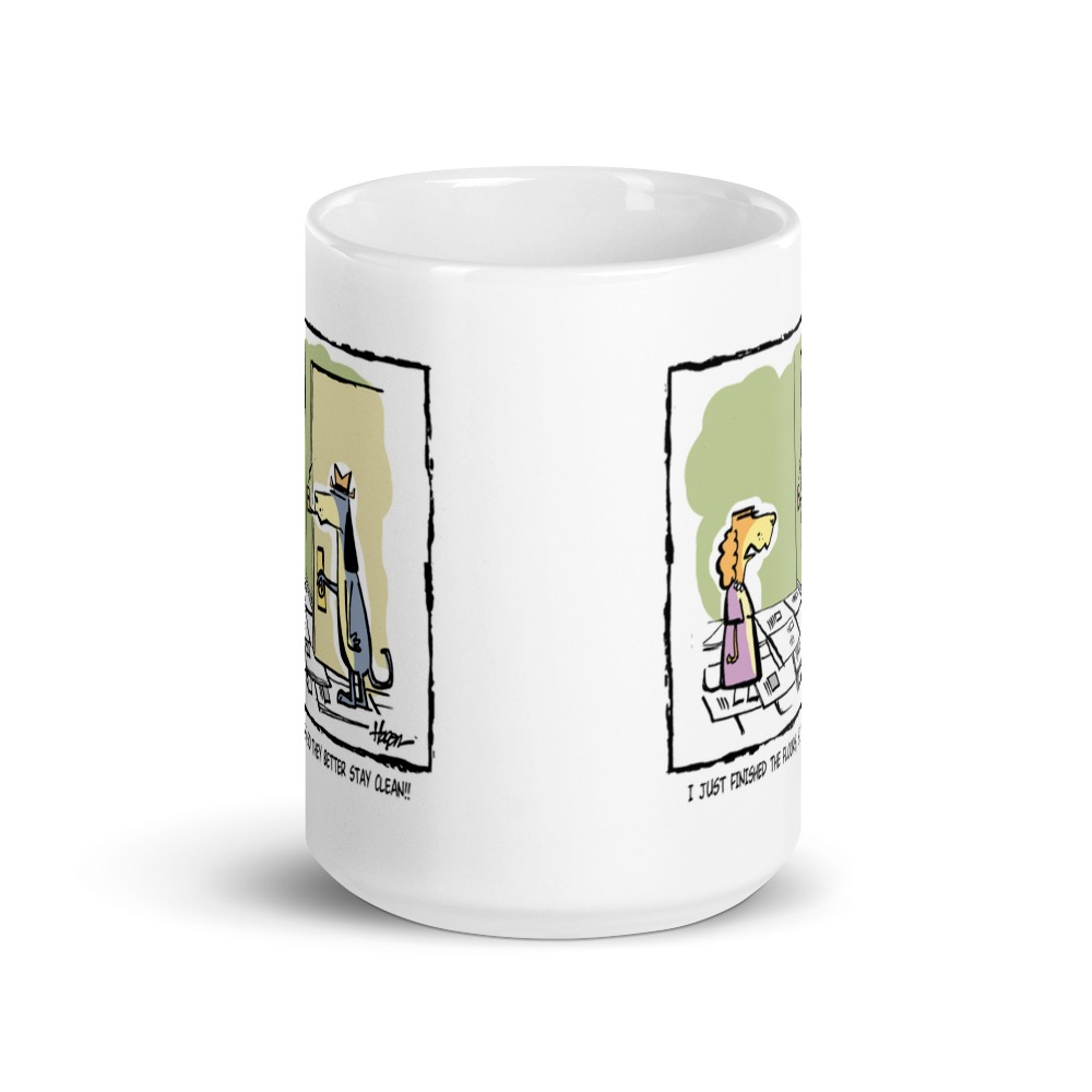 White Glossy Mug
