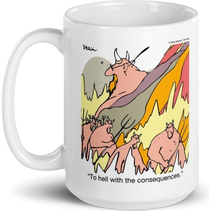 White Glossy Mug