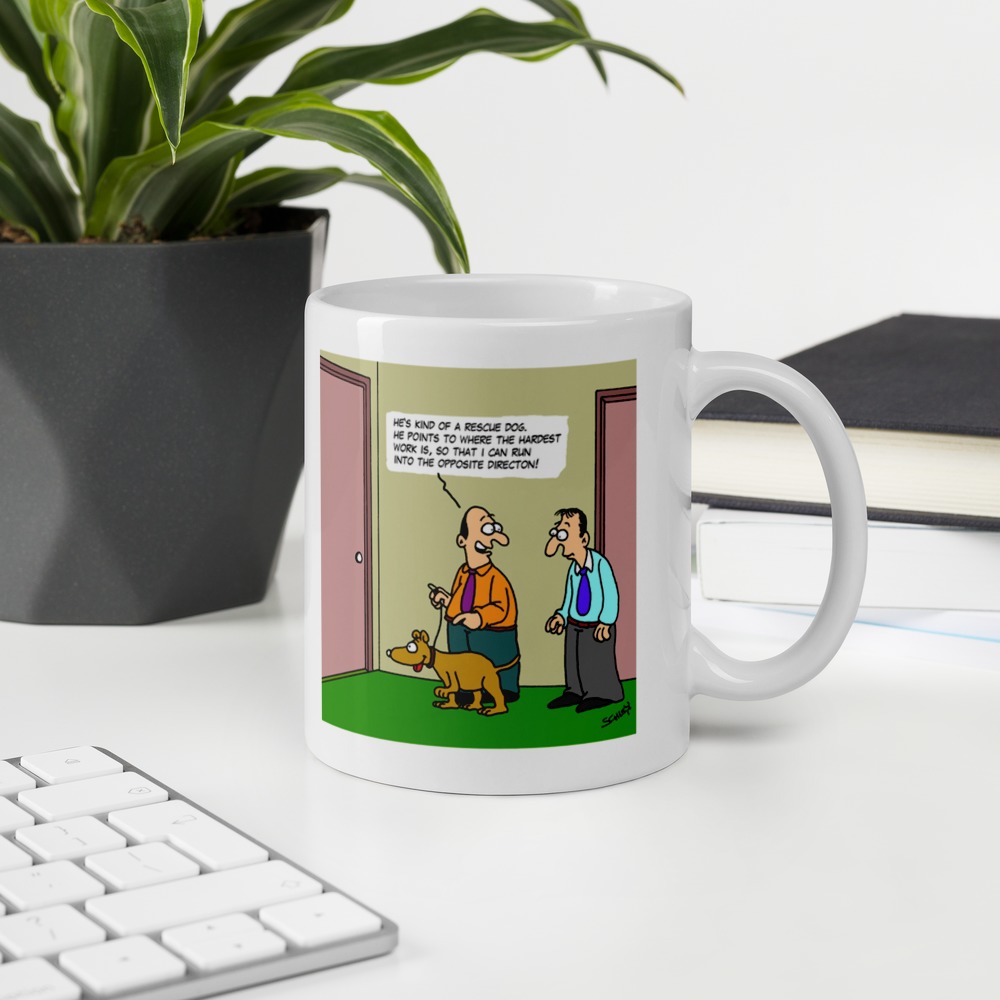 White Glossy Mug
