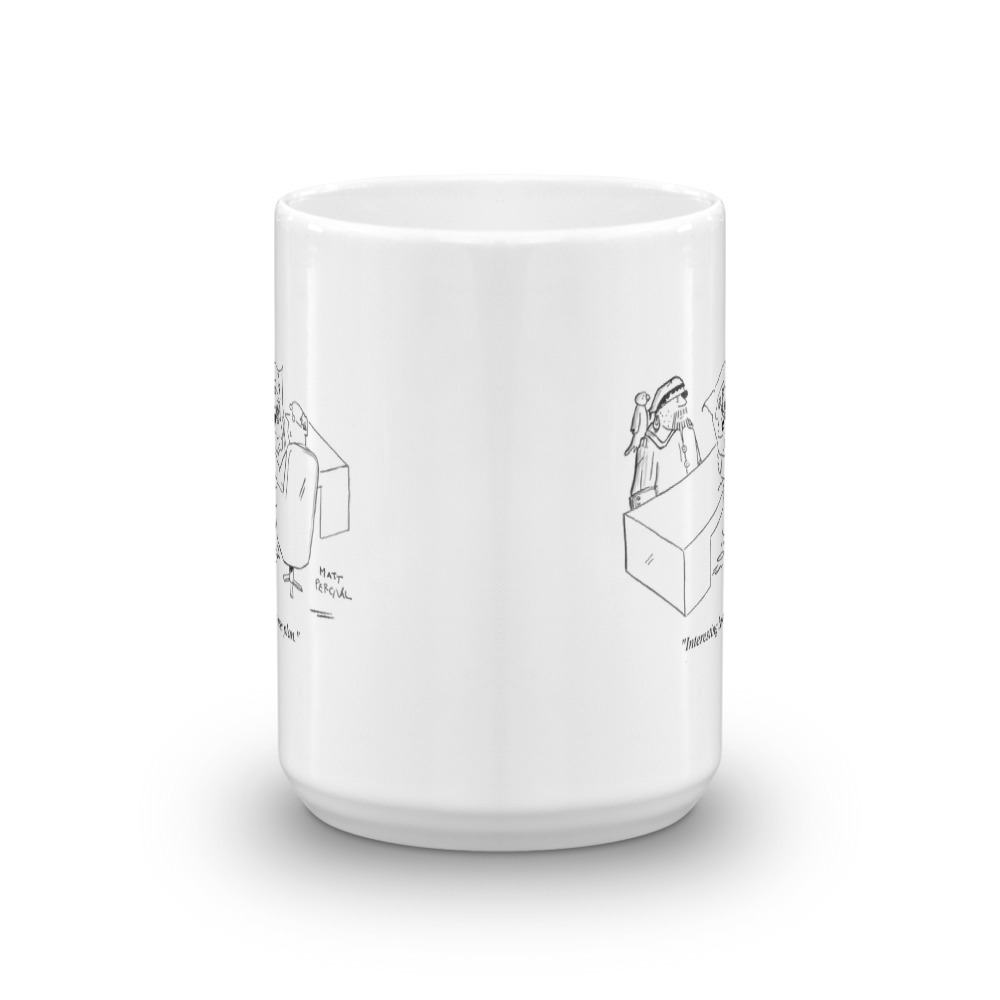 White Glossy Mug