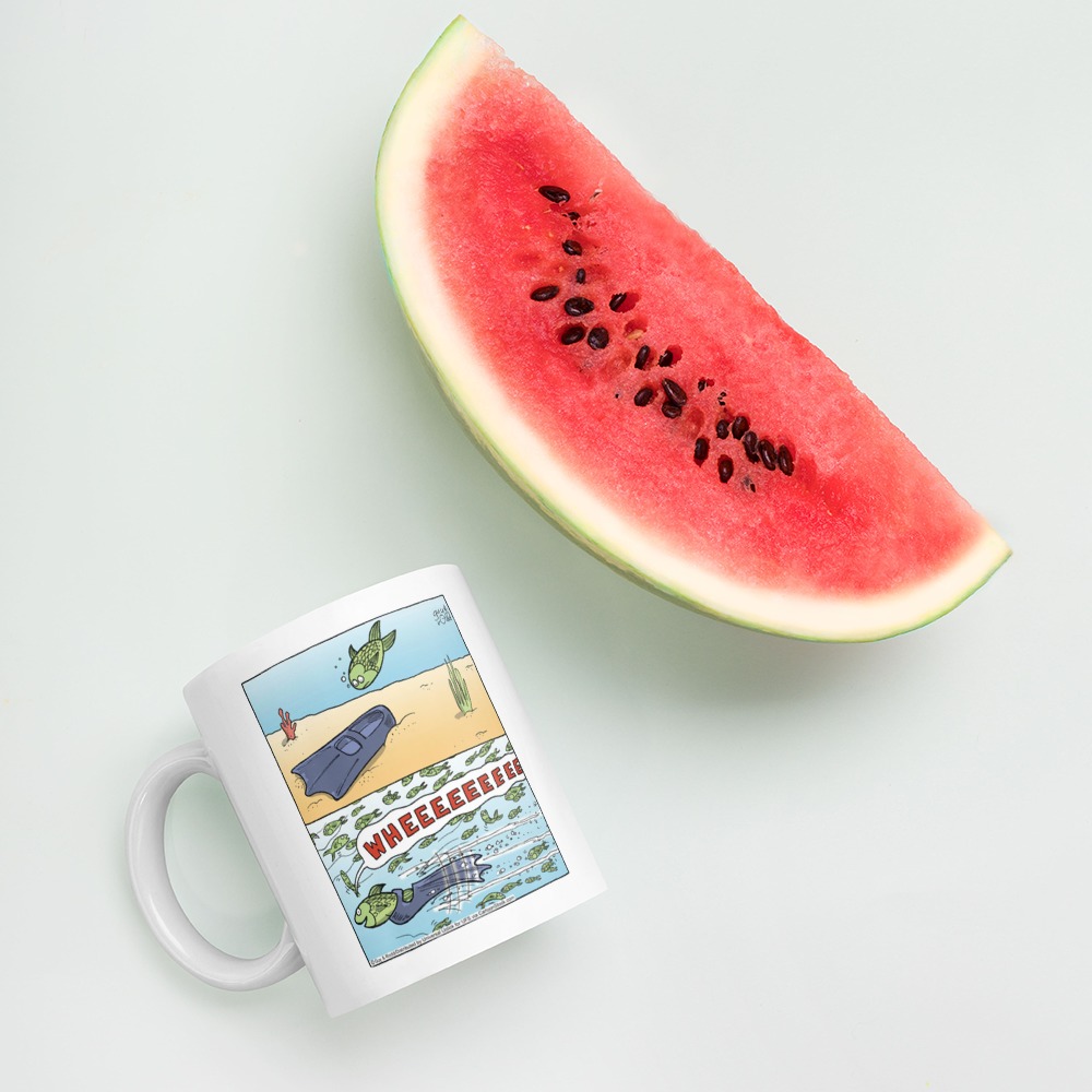White Glossy Mug