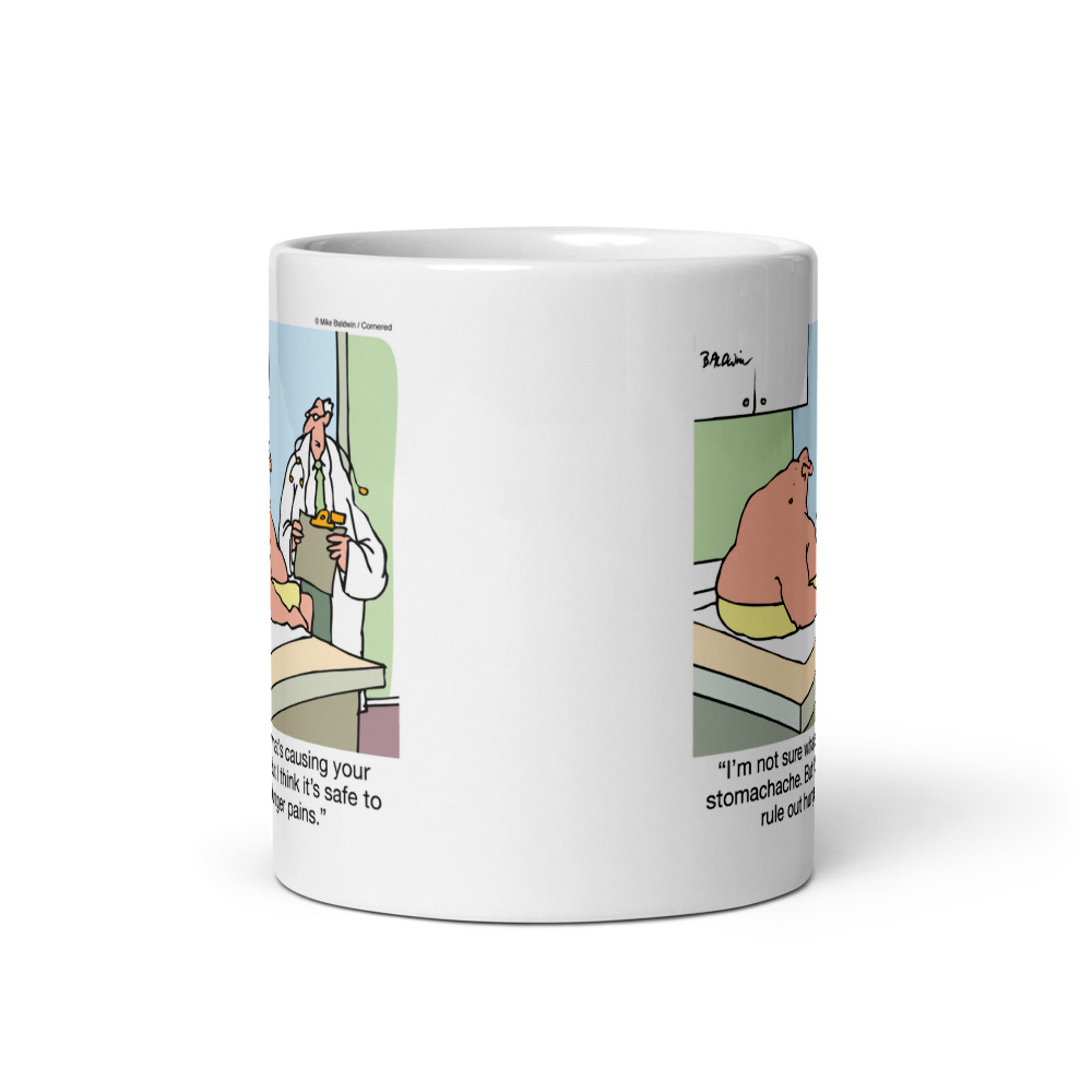 White Glossy Mug