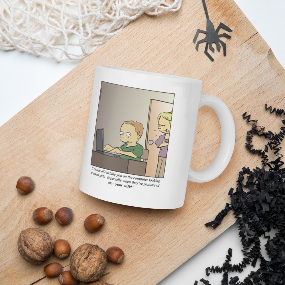 White Glossy Mug