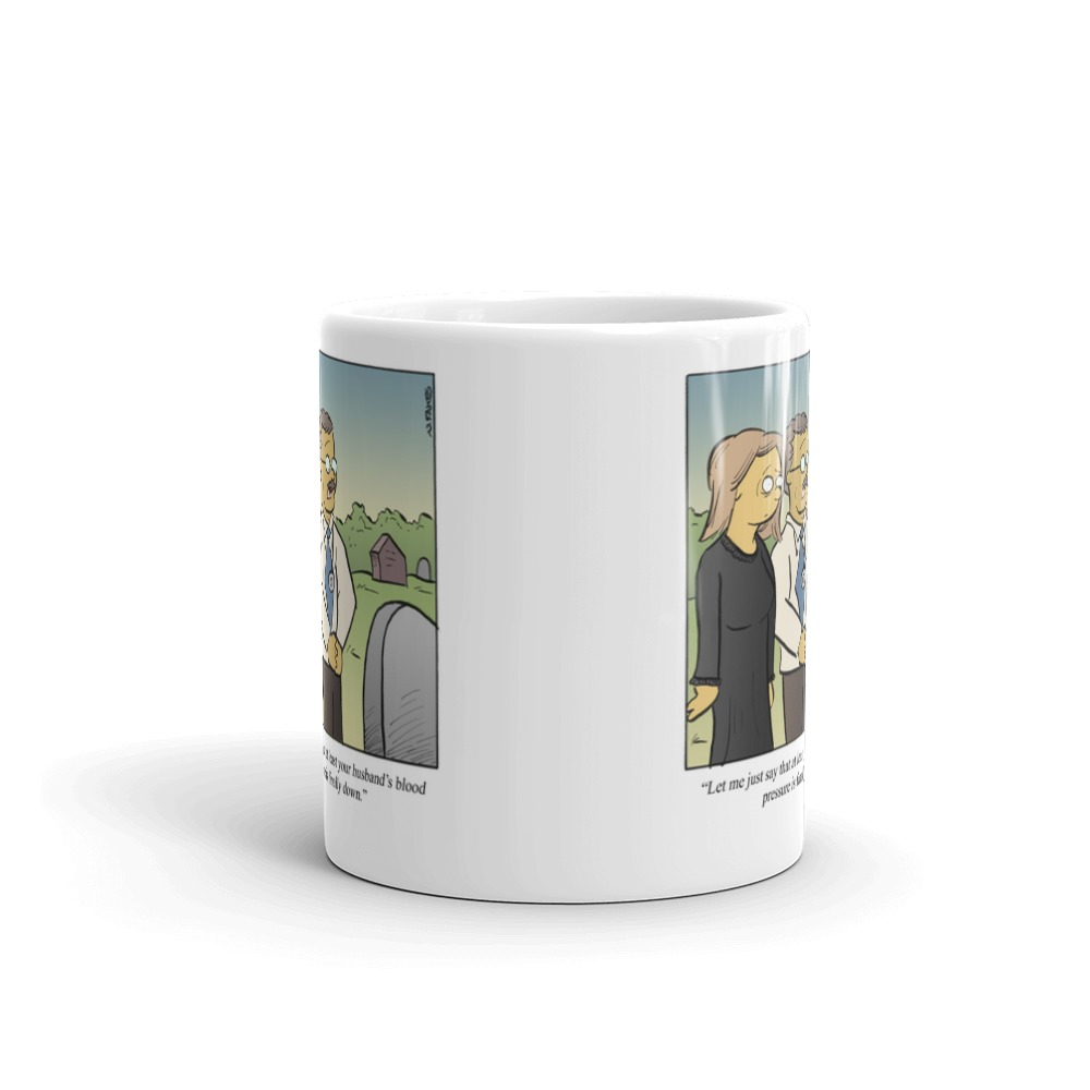 White Glossy Mug
