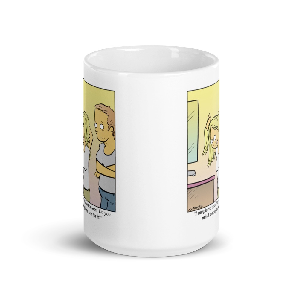 White Glossy Mug
