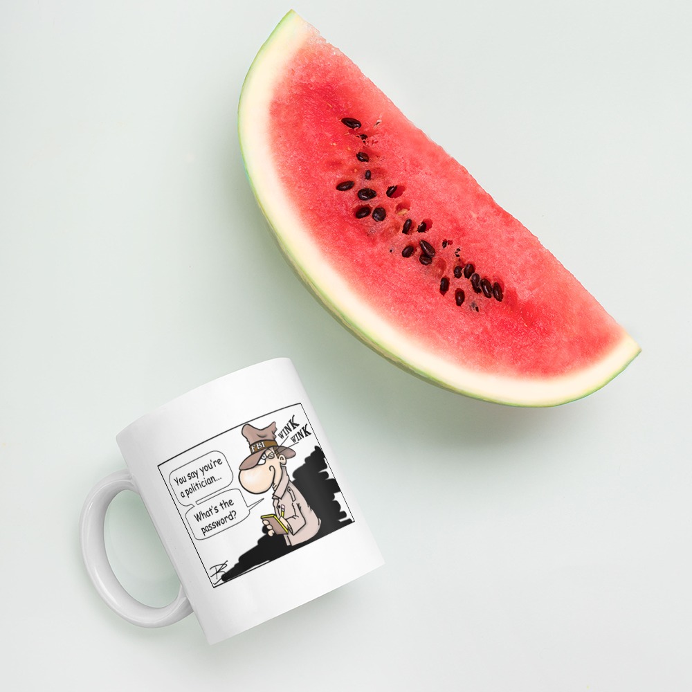 White Glossy Mug