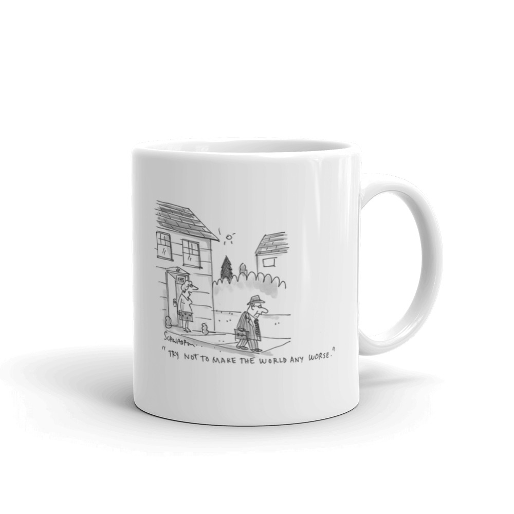 White Glossy Mug