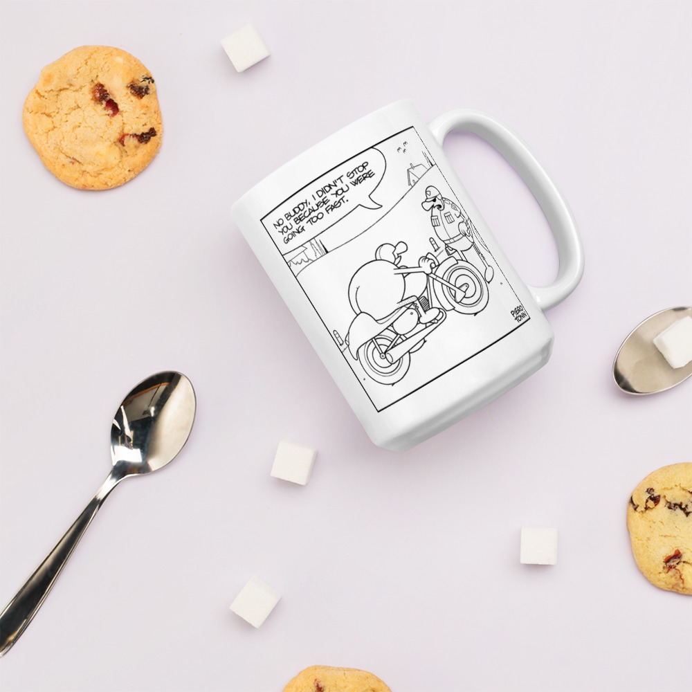 White Glossy Mug
