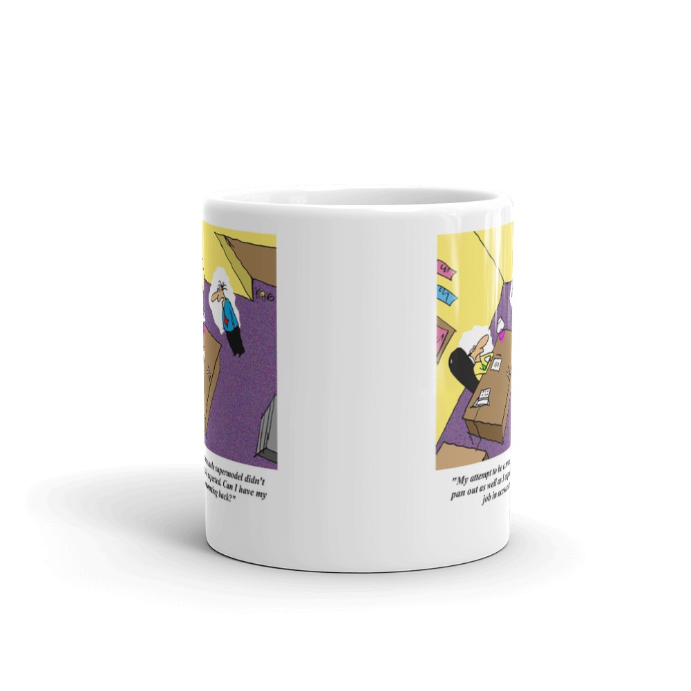 White Glossy Mug