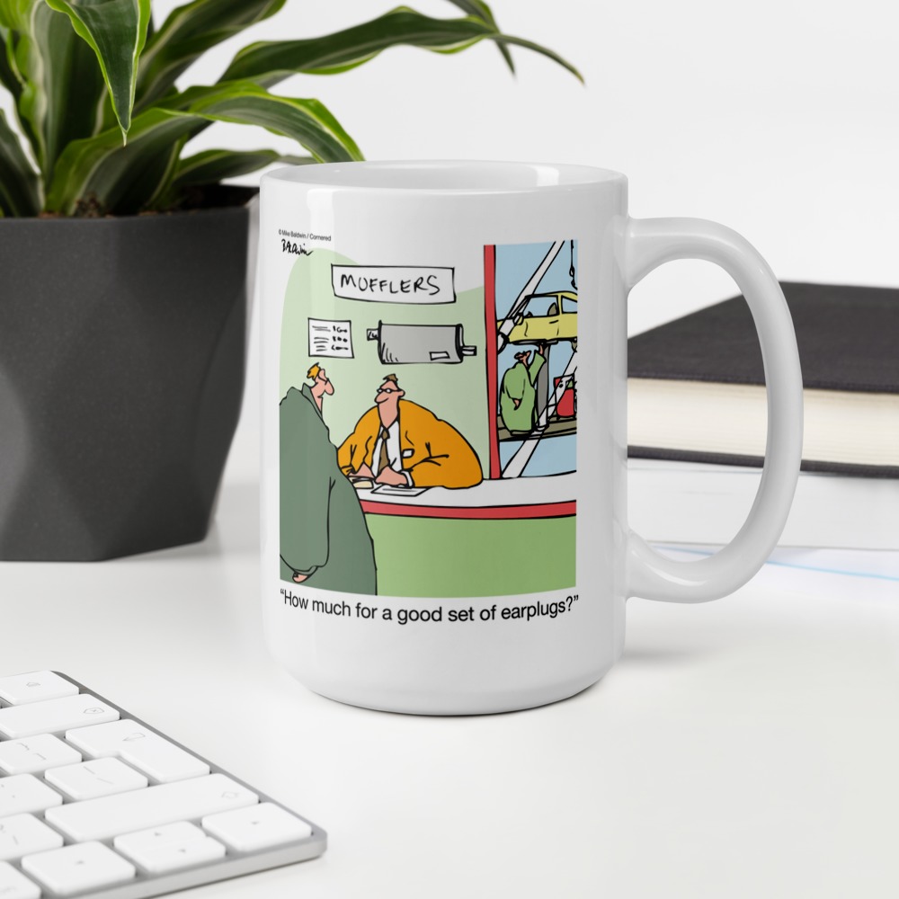 White Glossy Mug