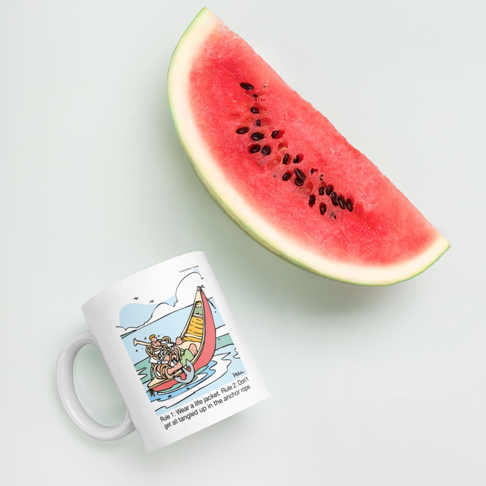 White Glossy Mug