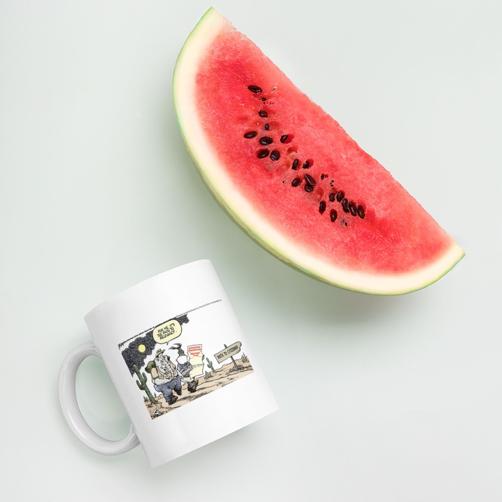 White Glossy Mug