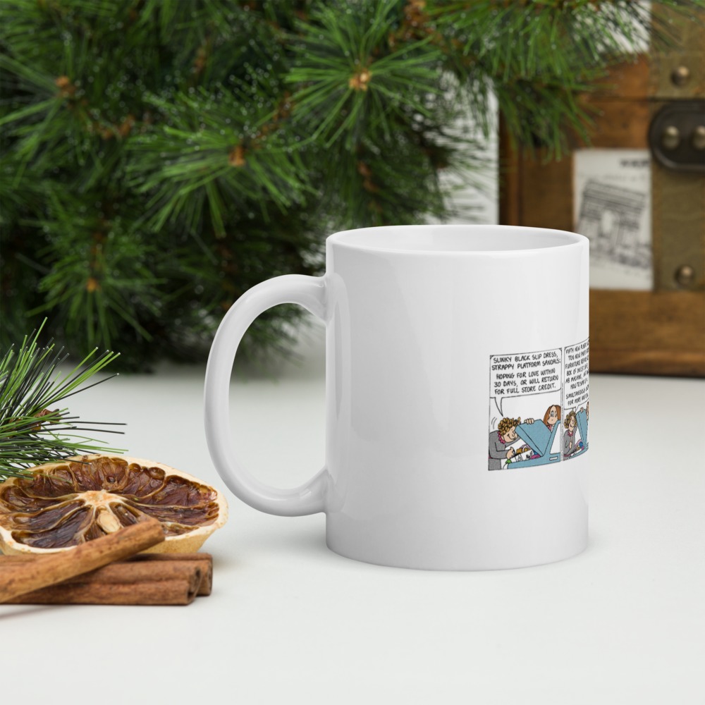 White Glossy Mug