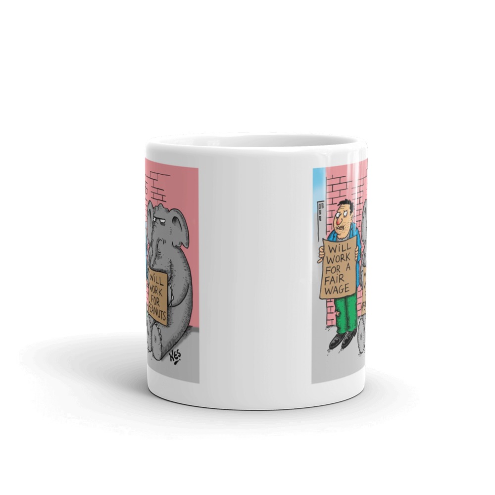 White Glossy Mug