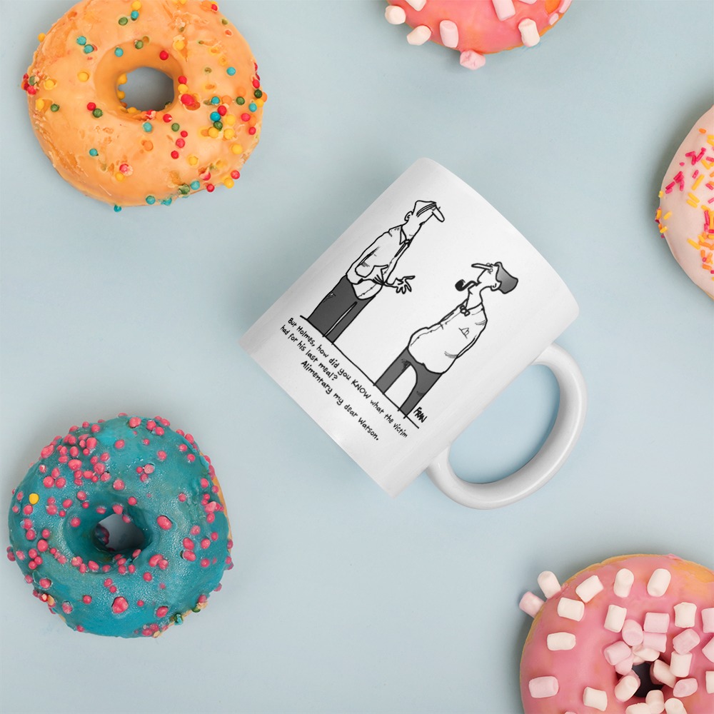 White Glossy Mug