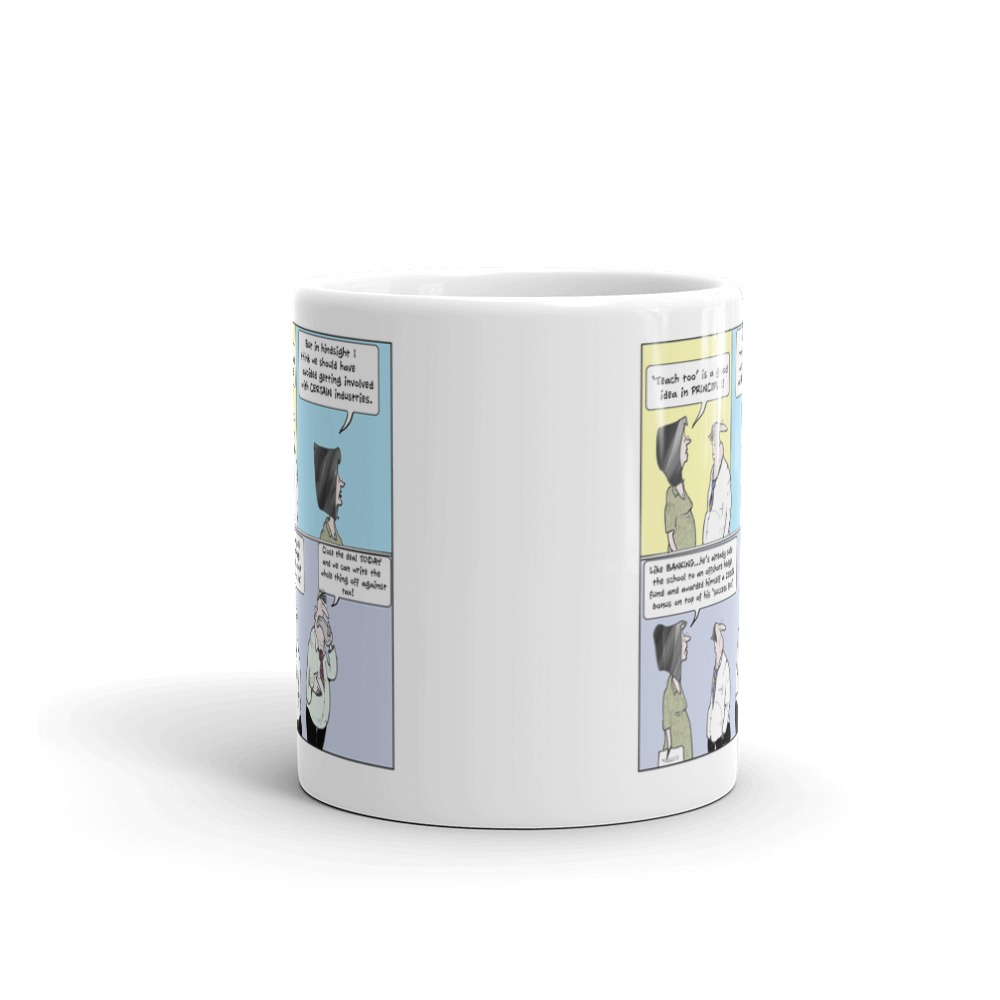 White Glossy Mug