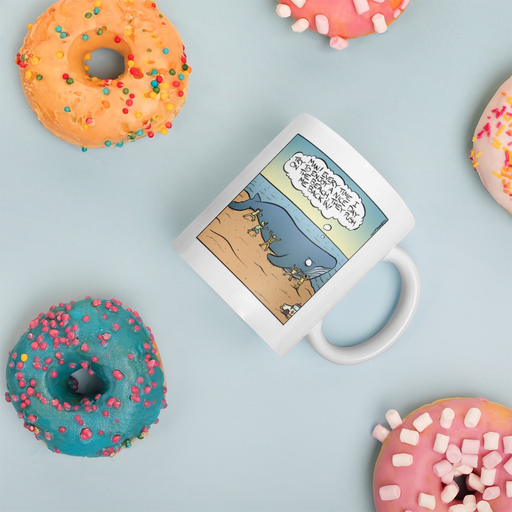 White Glossy Mug