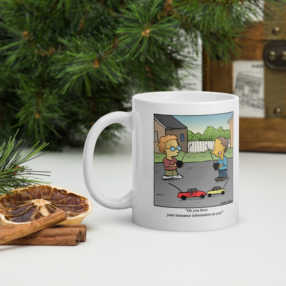 White Glossy Mug