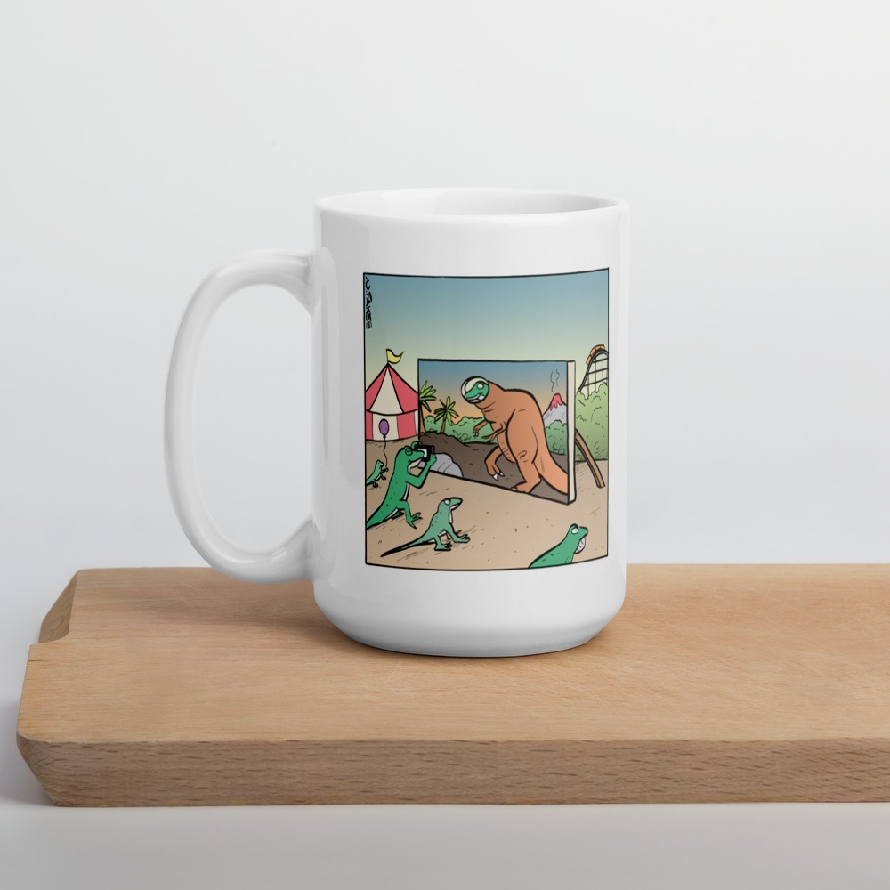White Glossy Mug