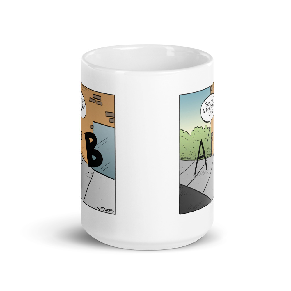 White Glossy Mug